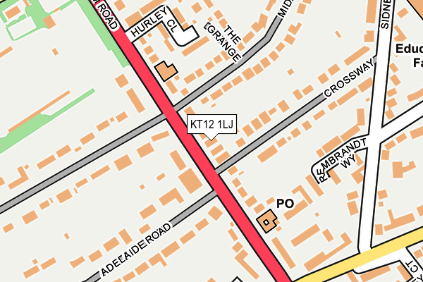 Map of CONSOLIDO LIMITED at local scale