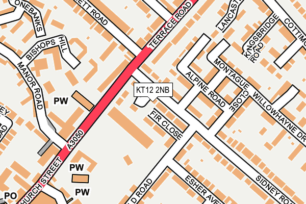 Map of JCFERN MEDICAL LTD at local scale