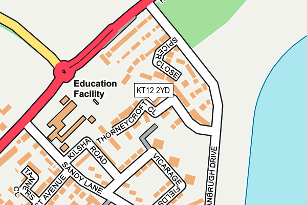 Map of DSRL LTD at local scale