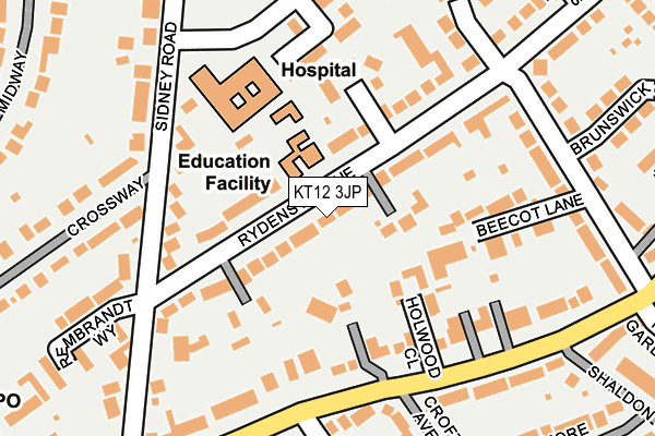 Map of ENAME LTD at local scale