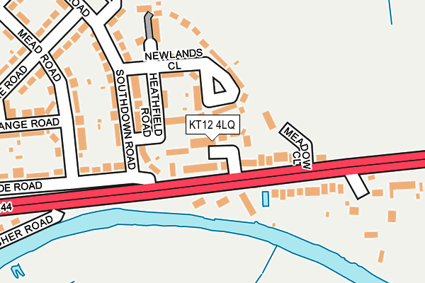 Map of RICKY SOCIAL LTD at local scale