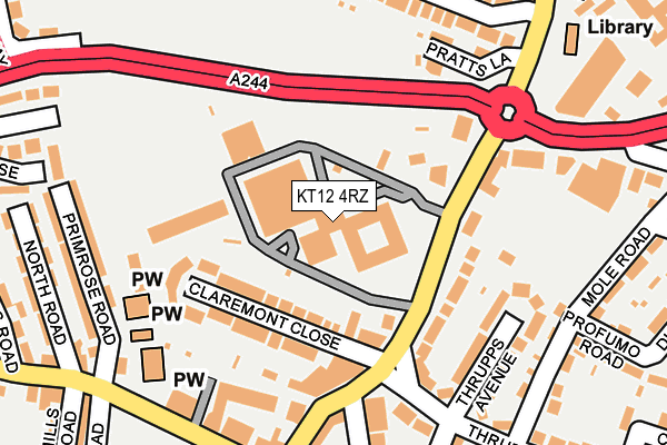 Map of ZALARIS UK LIMITED at local scale