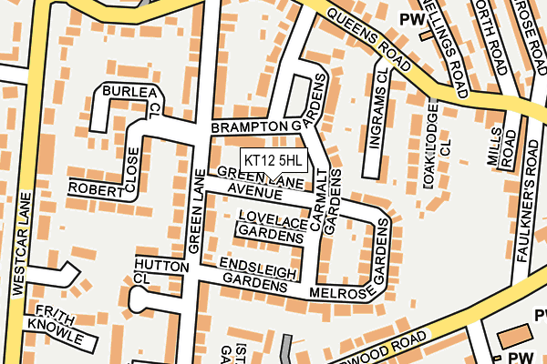 Map of TESSA PROPERTY LTD at local scale