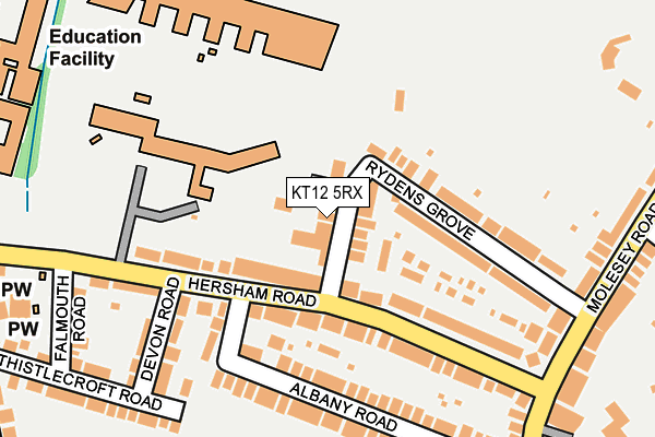 Map of RS&H ELECTRICAL LTD at local scale