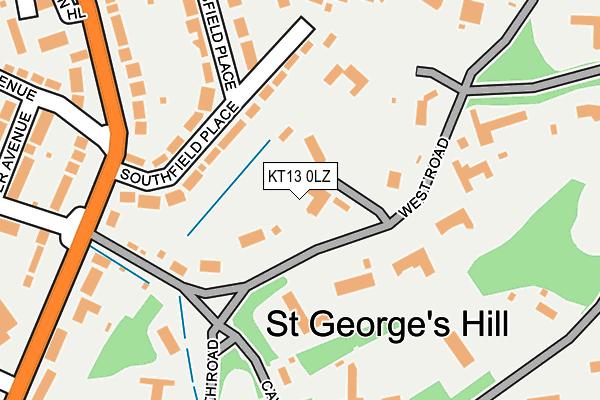 Map of HILLCREST HOMES (UK) LIMITED at local scale