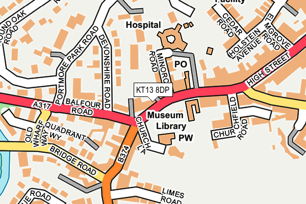 Map of 54 STREATHBOURNE ROAD LTD at local scale