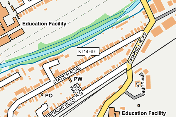 Map of RS&T LTD at local scale