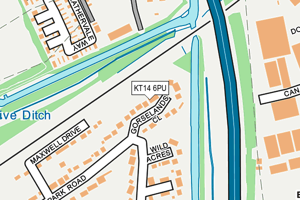 Map of BIRTLEY PROPERTIES LIMITED at local scale