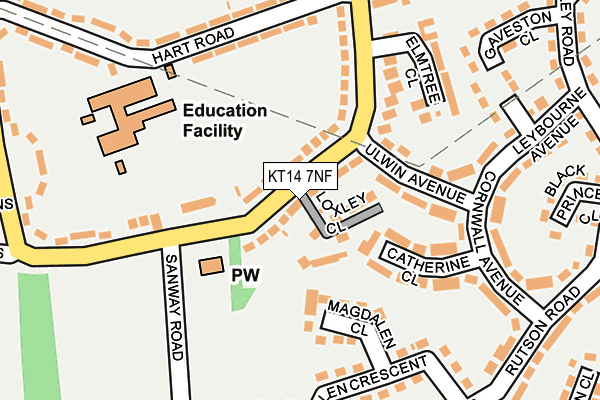 Map of WEY ELECTRICAL LTD at local scale