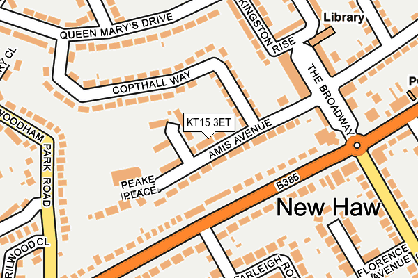Map of THE SWEET SHOP (ONLINE) LTD at local scale