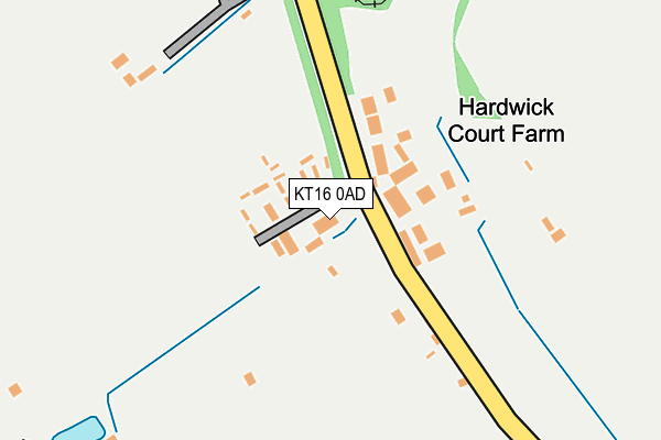 Map of OAK TREE FIELD HOLDINGS LIMITED at local scale
