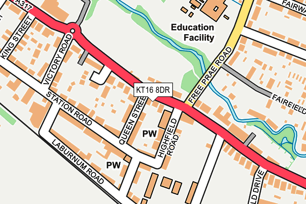 Map of SITURN LTD at local scale