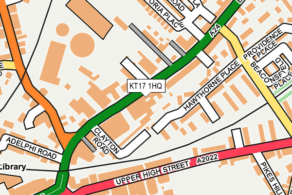 Map of CITYSERV LTD at local scale