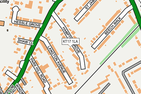 Map of NPRD IT LTD at local scale