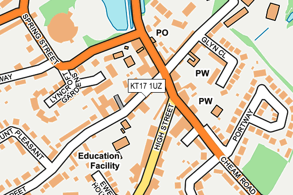 Map of PARTY WALL STUDIO LIMITED at local scale