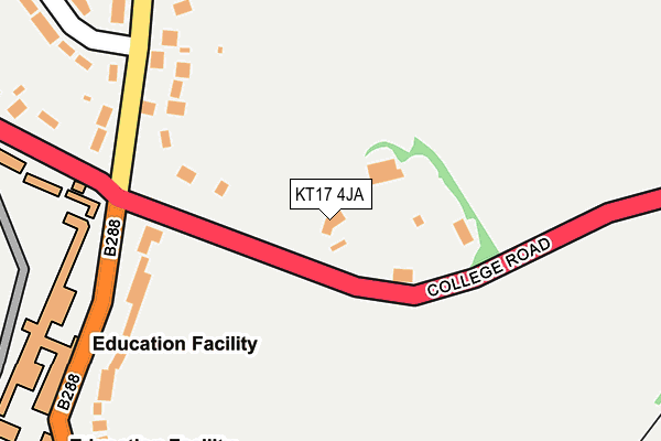 Map of SKIP IT EPSOM LTD at local scale