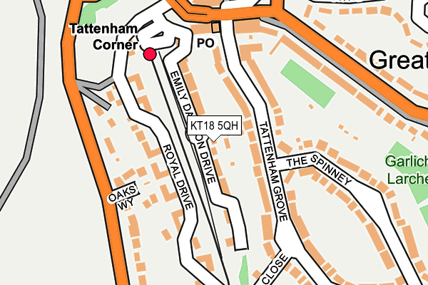Map of SYL GATE LIMITED at local scale