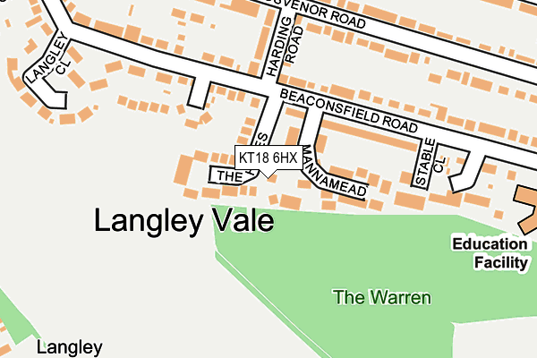 Map of JOE GREEN LABOURING LIMITED at local scale