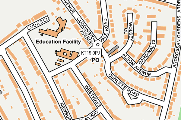 Map of BWS ENGINEERING LIMITED at local scale