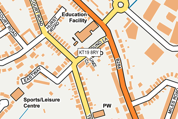 Map of MARSTEF LTD at local scale