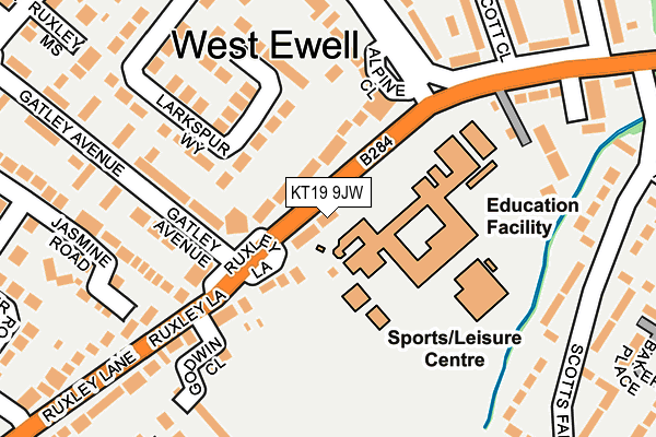 Map of BOURNE EDUCATION TRUST ENTERPRISES LIMITED at local scale