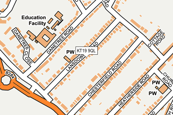 Map of FRESH DIRECTION LTD at local scale