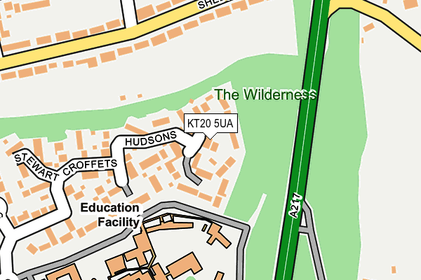 Map of LANCASTER MEWS (TADWORTH PARK) LIMITED at local scale