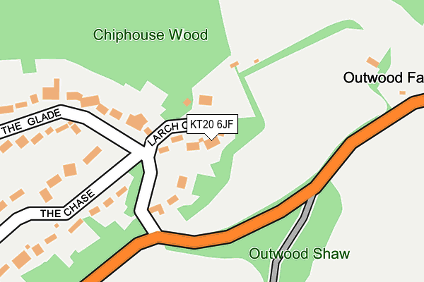 Map of BADMINTON BIBLE LIMITED at local scale