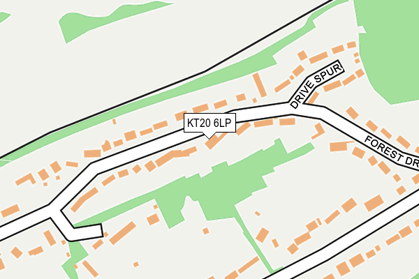 Map of EY PROPERTY LTD at local scale