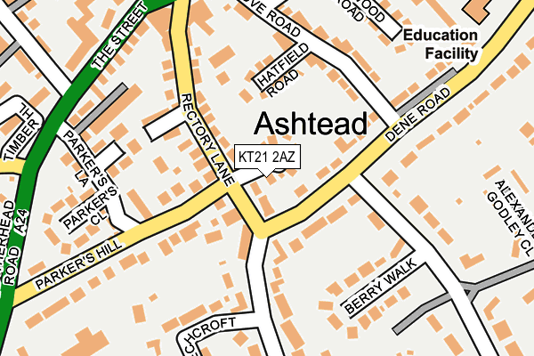 Map of AES ARCHITECT LTD at local scale