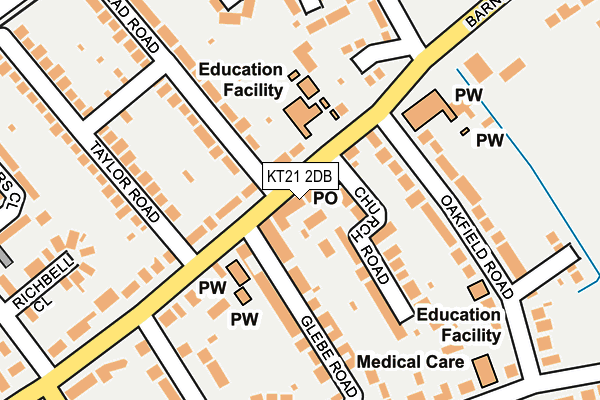 Map of VASTECHNICAL LTD at local scale