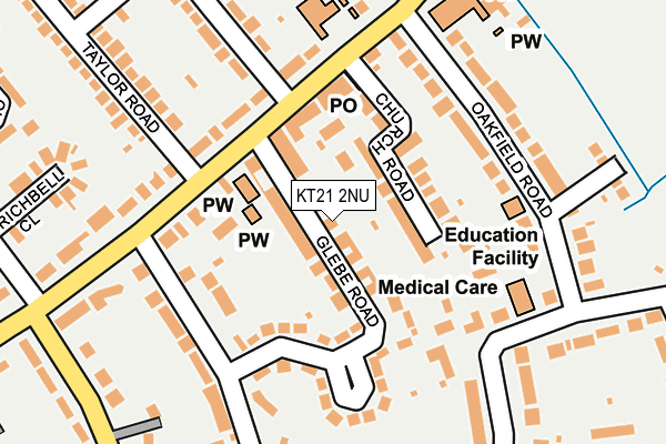 Map of PROCAL LIMITED at local scale