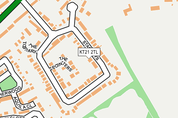 Map of MJEI LTD at local scale