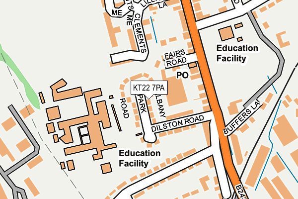 Map of ASSEVEU LTD at local scale