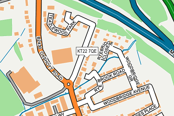 Map of TRADES HUT LTD at local scale