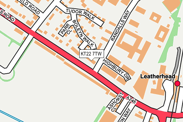 Map of GORVETTE MEDIA LTD at local scale