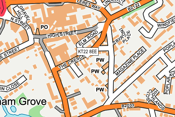 Map of CRESCENT DENTAL PRACTICE LIMITED at local scale