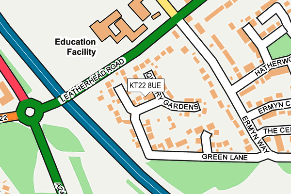 Map of THE TALENT UNION LTD. at local scale