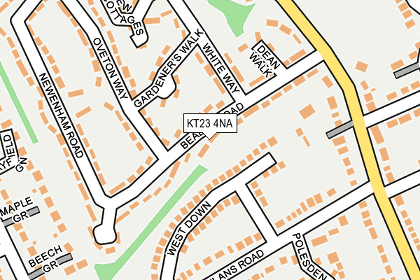 Map of M27CDD LTD at local scale