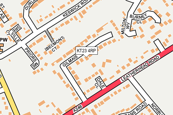 Map of GEORGINA LOVATT LIMITED at local scale