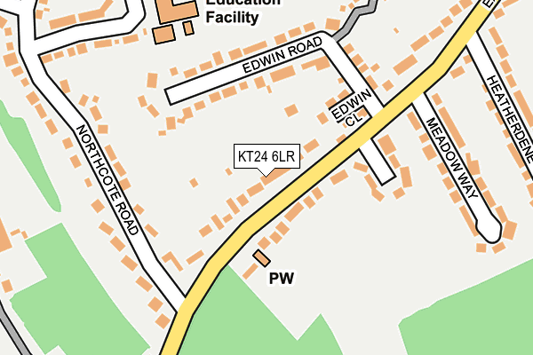 Map of STEPHENSON WRIGHT LIMITED at local scale
