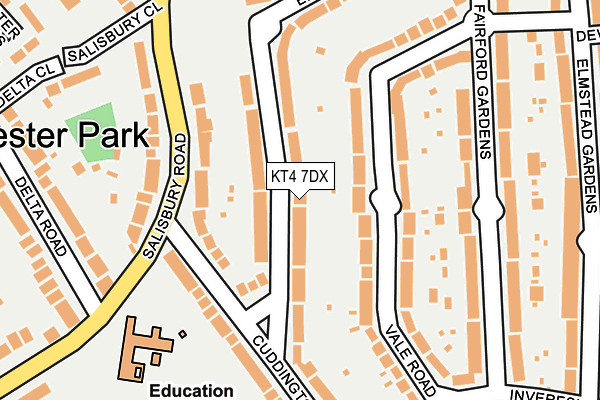 Map of TEXI LIMITED at local scale