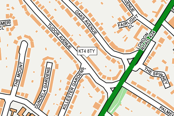 Map of EYMAN LLP at local scale