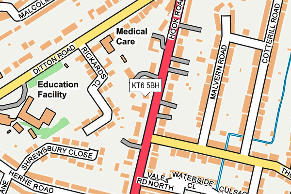 Map of MDS ADVISORY LIMITED at local scale