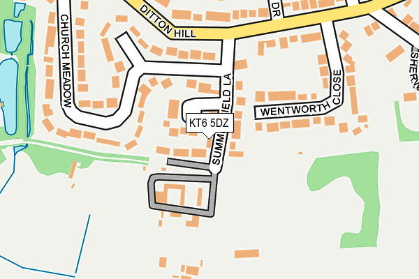 Map of BLOOMIN MARVELLOUS LANDSCAPES LTD at local scale