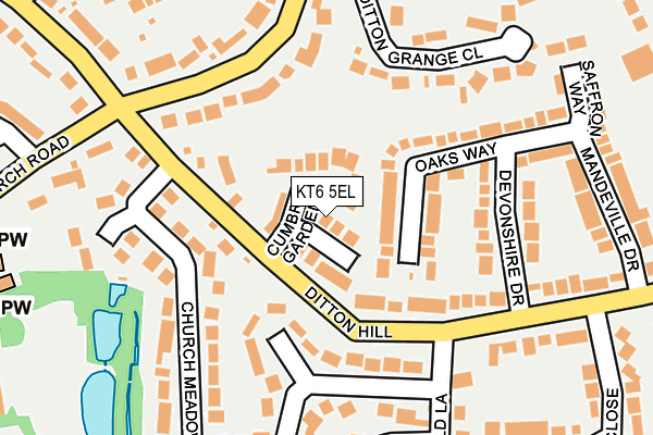 Map of ELLIOT REEVE STRUCTURE LTD at local scale