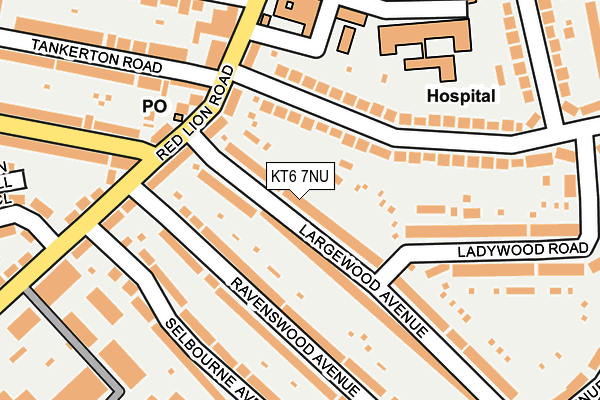 Map of MIDDLETON KEANE LTD at local scale