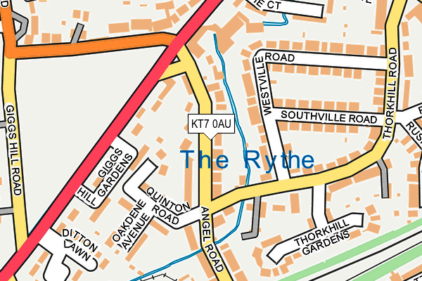 Map of TRIADE CONSULTING LIMITED at local scale