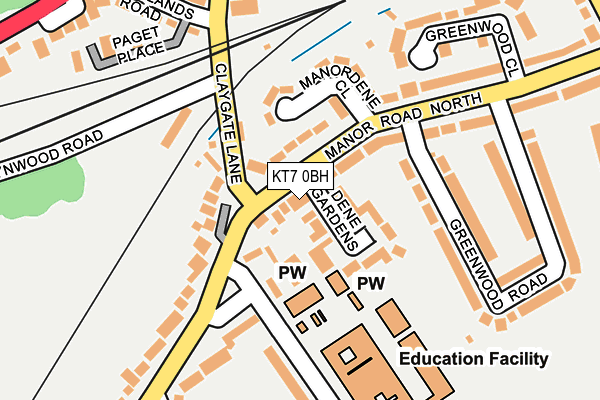 Map of EMMA HUDSON CONSULTANCY LTD at local scale