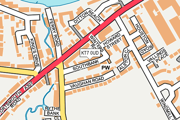 Map of RACHE BOWIE DESIGN LTD. at local scale